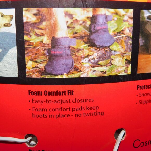 Ultra Paws Durable Dog Boots Paw Protection Size 8 Large Red Black UNUSED - Picture 8 of 9